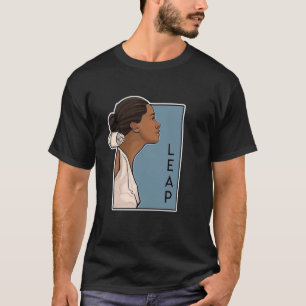 Zwarte Geschiedenis is Zwarte Leider is Burgerrech T-shirt
