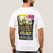 ZWARTE GESCHIEDENIS JEZUS IS ZWART MANNEN T-SHIRT (Achterkant)