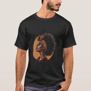 Zwarte Geschiedenis Juneteenth Grafisch Trots Afri T-shirt