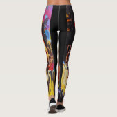 zwarte geschiedenis leggings (Achterkant)