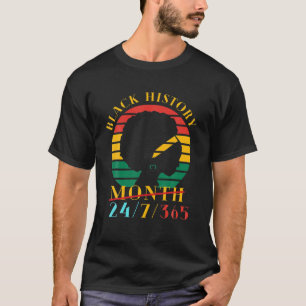 Zwarte Geschiedenis Maand 2022 Zwarte Geschiedenis T-shirt