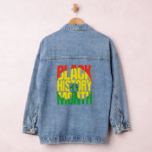 ZWARTE GESCHIEDENIS MAAND 2024 DENIM JACKET (Hangar)