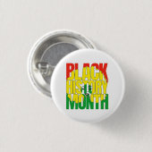 ZWARTE GESCHIEDENIS MAAND 2024 RONDE BUTTON 3,2 CM (Voorkant /achterkant)