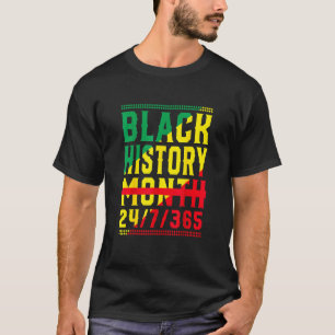 Zwarte Geschiedenis Maand 247365 Afrikaanse Melani T-shirt
