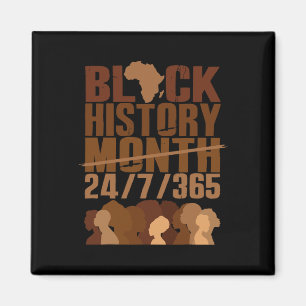 Zwarte Geschiedenis Maand 247365 Afro-Amerikaans Z Magneet