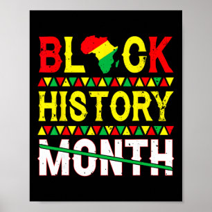 Zwarte Geschiedenis Maand 247365 Erfgoed Cultuur Z Poster