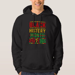 Zwarte Geschiedenis Maand 247365 Melanine Trots Af Hoodie