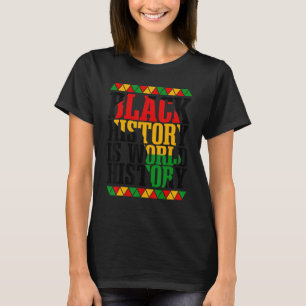 Zwarte geschiedenis Maand Afrikaans erfgoed T-shirt