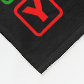 Zwarte Geschiedenis Maand Afrikaanse Amerikaanse P Fleece Deken (Hoek)