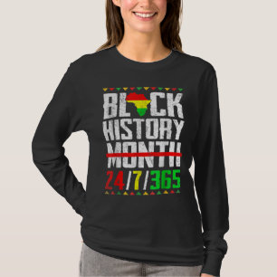 Zwarte geschiedenis maand Afrikaanse vrouw - Afrik T-shirt