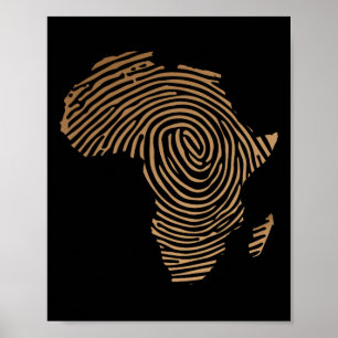 Zwarte Geschiedenis Maand Afro-Amerikaans  Poster