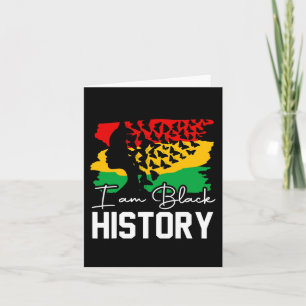 Zwarte Geschiedenis Maand Afro-Amerikaans Voor Mei Kaart