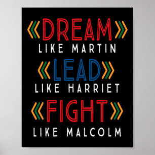 Zwarte Geschiedenis Maand Afro-Amerikaanse Land Ku Poster