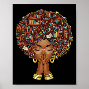 Zwarte Geschiedenis Maand Afro Boek Liefhebber Vro Poster