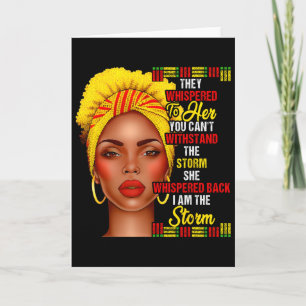 Zwarte Geschiedenis Maand Afro Zwarte Vrouwen Meis Kaart