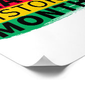 Zwarte geschiedenis maand Bhm Poster (Hoek)