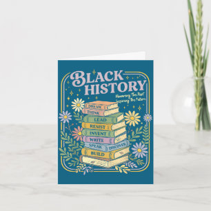 Zwarte geschiedenis maand boeken zwart Afrikaans A Kaart