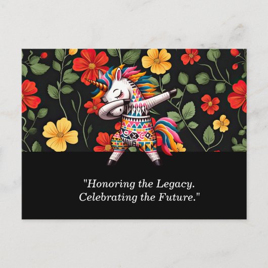 Zwarte Geschiedenis Maand Briefkaart met Levendige (Voorkant)