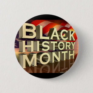 Zwarte Geschiedenis Maand Button