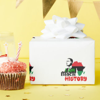 ZWARTE GESCHIEDENIS MAAND CADEAUPAPIER