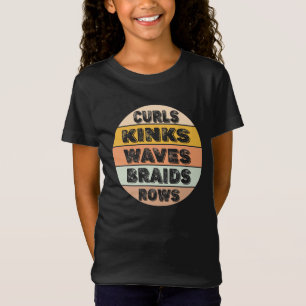  zwarte geschiedenis Maand Cadeuskrullen Wolven T-shirt
