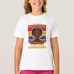 Zwarte Geschiedenis Maand Citaat, Melanine Vrouw O T-shirt