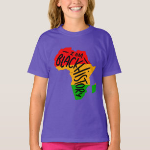 Zwarte Geschiedenis Maand Citaten - IK BEN ZWARTE T-shirt