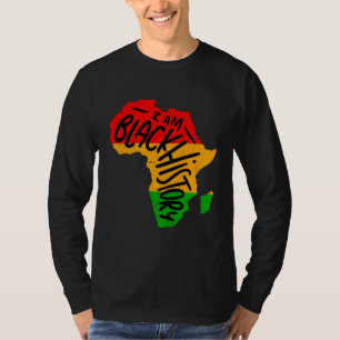 Zwarte Geschiedenis Maand Citaten - IK BEN ZWARTE T-shirt