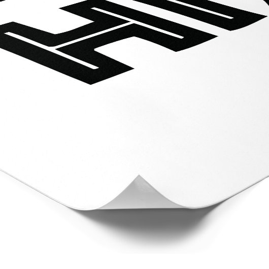 Zwarte geschiedenis Maand Design Afbeelding Afbeel Poster (Hoek)