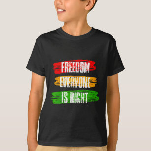 Zwarte Geschiedenis Maand Dom Iedereen Is Gelijk 1 T-shirt