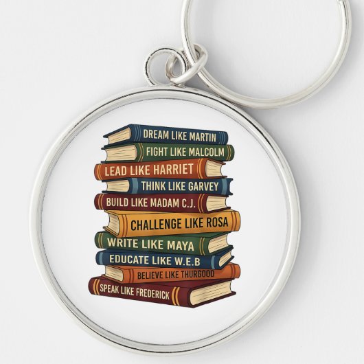 Zwarte Geschiedenis Maand Droom Sleutelhanger (Voorkant)