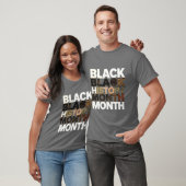 Zwarte geschiedenis Maand-eenheid in kleur T-shirt (Unisex)