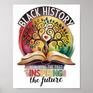 Zwarte Geschiedenis Maand Eert de Vergangenheid Bh Poster