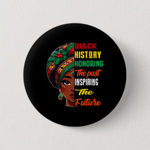 Zwarte Geschiedenis Maand Eert Verleden Inspireert Ronde Button 5,7 Cm