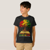 Zwarte Geschiedenis Maand Eert Verleden Inspireert T-shirt (Voorkant volledig)