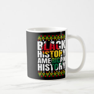 Zwarte geschiedenis maand Erfgoed Cultuur Afro-Ame Koffiemok