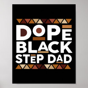 Zwarte Geschiedenis Maand Familie Matching Drug Bl Poster