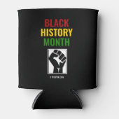 ZWARTE GESCHIEDENIS MAAND  Foto Schrift Blikjeskoeler (Voorkant)