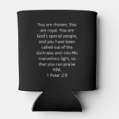 ZWARTE GESCHIEDENIS MAAND  Foto Schrift Blikjeskoeler (Achterkant)