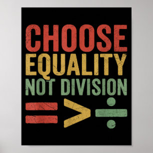 Zwarte Geschiedenis Maand Gelijkheid Groter Dan Ve Poster