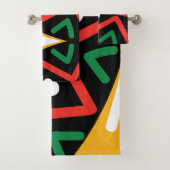 Zwarte geschiedenis Maand Geografie Bad Handdoek (Insitu)