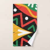 Zwarte geschiedenis Maand Geografie Bad Handdoek (Handdoek)