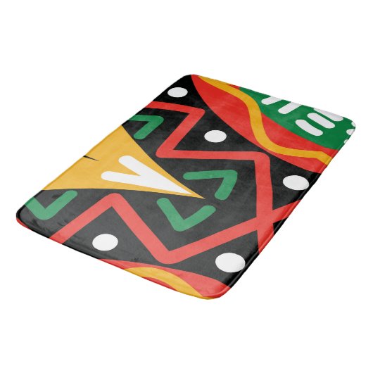 Zwarte geschiedenis Maand Geografie Badmat (Gekanteld)