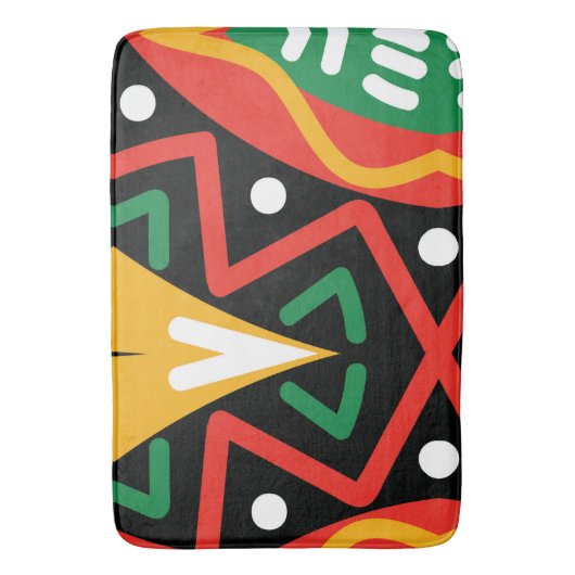 Zwarte geschiedenis Maand Geografie Badmat (Voorkant Verticaal)