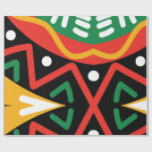 Zwarte geschiedenis Maand Geografie Cadeaupapier (Vlak)