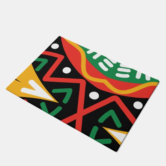 Zwarte geschiedenis Maand Geografie Deurmat (Schuin)