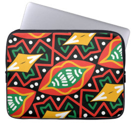 Zwarte geschiedenis Maand Geografie Laptop Sleeve