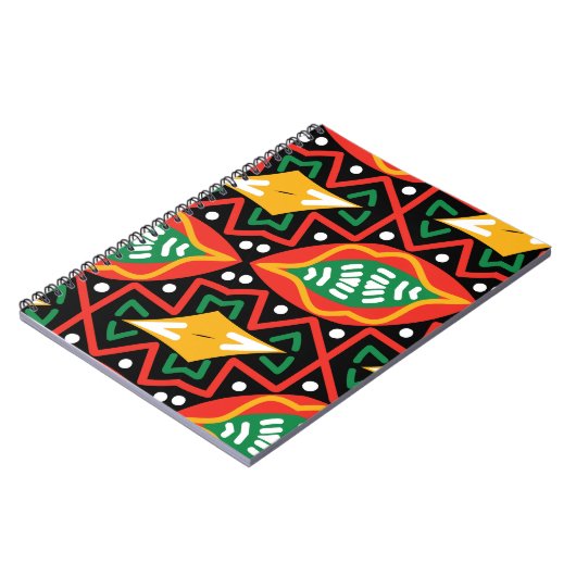 Zwarte geschiedenis Maand Geografie Notitieboek (Linkerzijde)