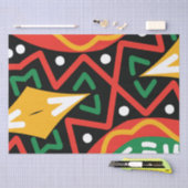 Zwarte geschiedenis Maand Geografie Tissuepapier (Craft)