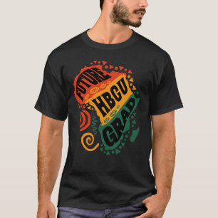 zwarte geschiedenis maand HBCU Afstudeerder Black T-shirt